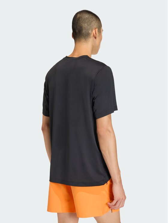 adidas adidas Koszulka techniczna 159352 Czarny Regular Fit