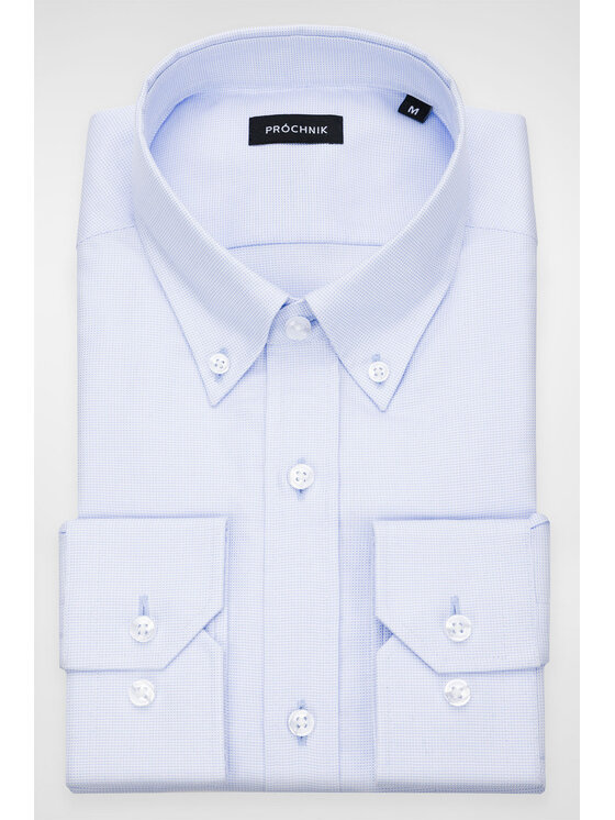 Próchnik Próchnik Koszula PM36 KO073222000070 Błękitny Slim Fit