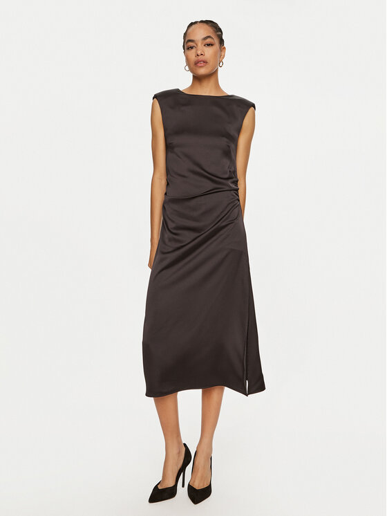 ViCOLO ViCOLO Koktélruha TS0252 Fekete Slim Fit