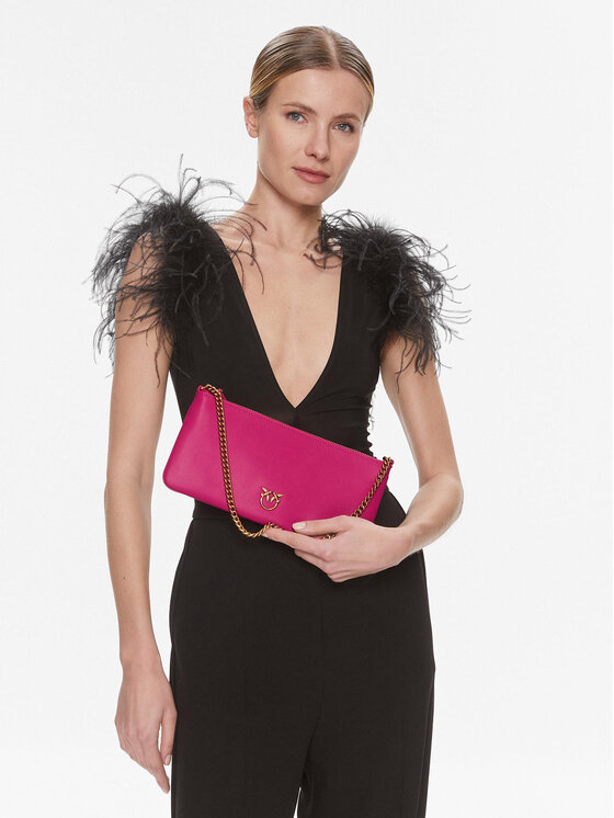 PINKO Pinko Borsetta Horizontal Flat PE 24 PCPL 102747 A0F1 Rosa