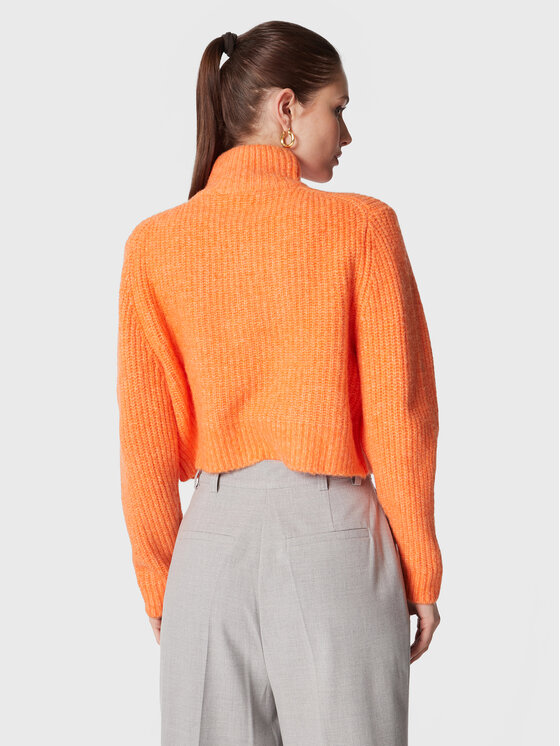 Edited Edited Kardigan Katharina EDT4651005000002 Oranž Regular Fit