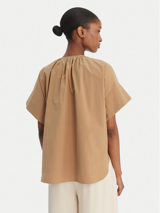 Weekend Max Mara Weekend Max Mara Риза Educata 2615111172 Бежов Regular Fit