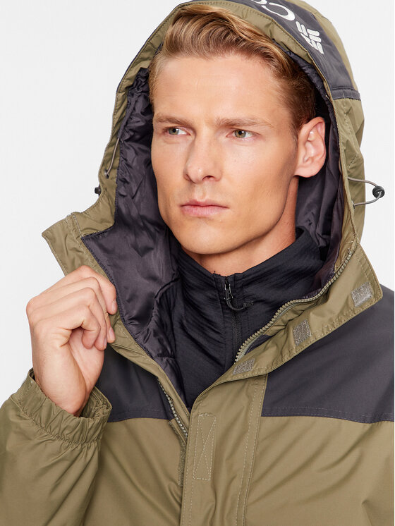 Columbia Columbia Anorak jakna Challenger™ Pullover 169843 Zelena Regular Fit