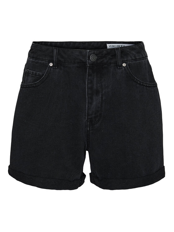 Vero Moda Vero Moda Jeans kratke hlače Zuri 10279493 Črna Regular Fit