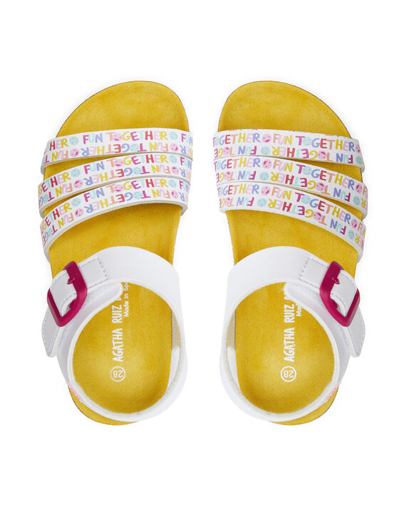 Agatha Ruiz de la Prada Agatha Ruiz de la Prada Sandaalid 242943-A S Valge