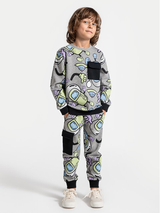 Coccodrillo Coccodrillo Спортивні штани ZC4120105WBK Сірий Regular Fit