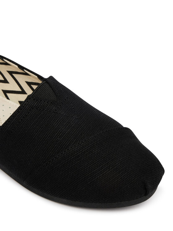 Toms Toms Туфлі Alpargata Classic 10020784 Чорний
