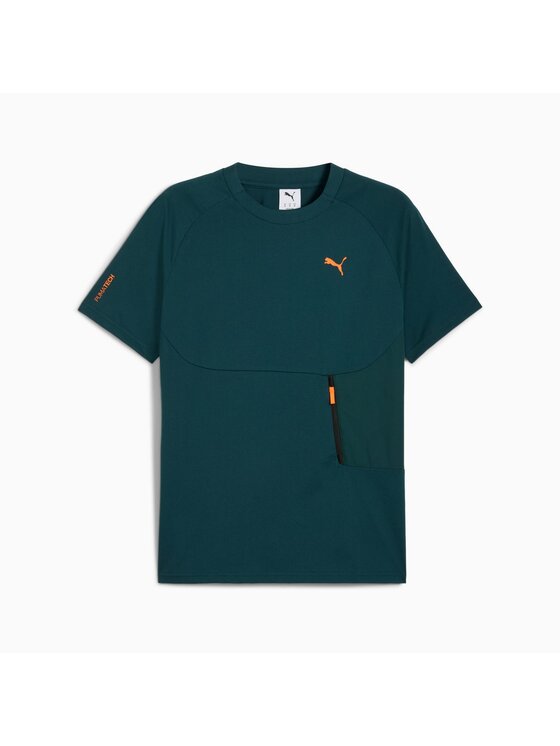 Puma Puma T-Shirt 629673 Zielony Regular Fit