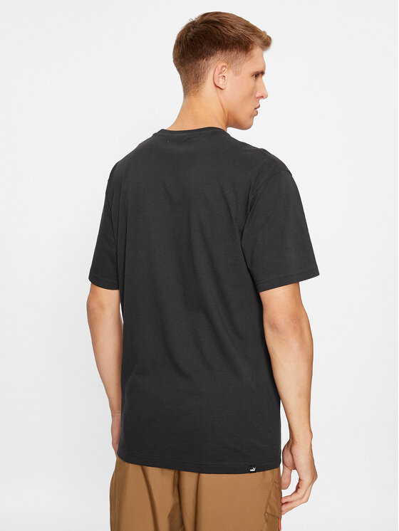 Puma Puma T-Shirt Open Road 675895 Czarny Regular Fit