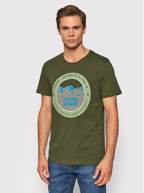 T-shirt Bilo 12192890 Verde Regular Fit