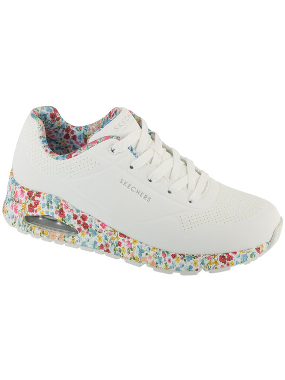 Skechers Damskie Sneakersy, rozmiar 36, Białe, Uno - Majestic Garden