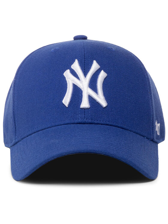 47 Brand 47 Brand Шапка с козирка Mlb New York Yankees B-RAC17CTP-RY Син