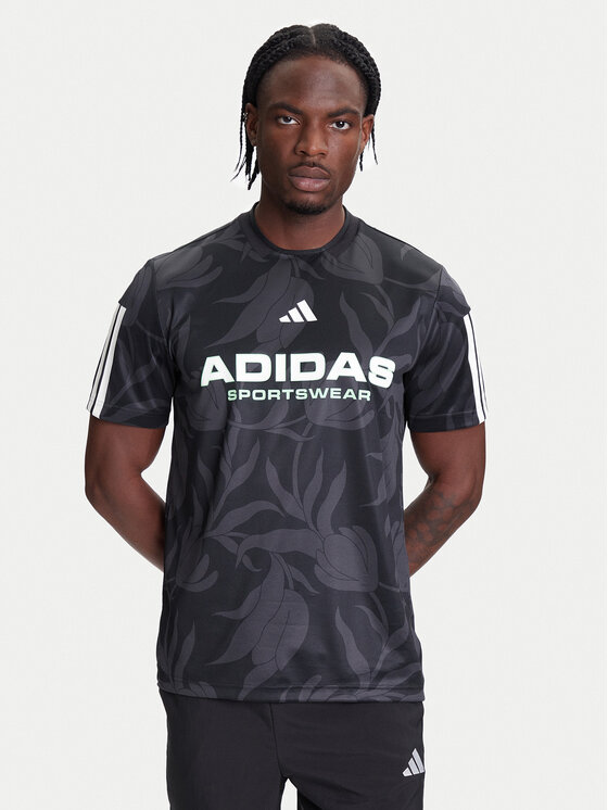 adidas adidas Tricou Common Goal JW0247 Negru Regular Fit