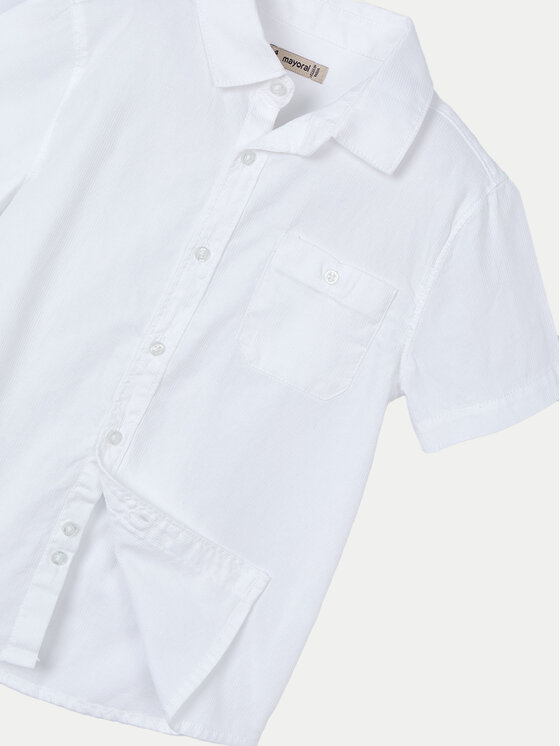 Mayoral Mayoral Hemd 3112 Weiß Regular Fit