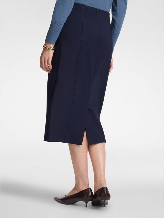Elena Mirò Elena Mirò Spódnica midi 1802Z100083N0H4 Niebieski Regular Fit