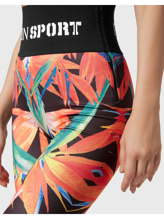 Plein Sport Plein Sport Leggings 3377 Nero Active Fit