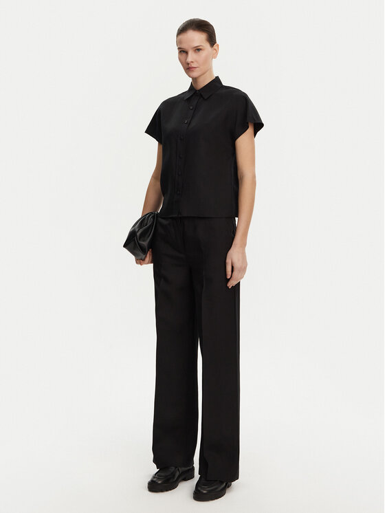 Calvin Klein Calvin Klein Srajca K20K208322 Črna Regular Fit