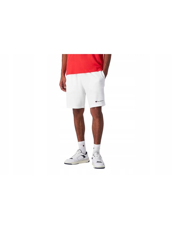 Champion Champion Szorty 220931-WW001 Biały Standard Fit