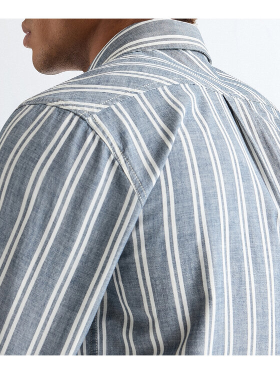 Wrangler Wrangler Koszula 112378120 Niebieski Regular Fit