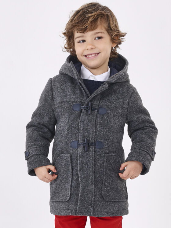 Mayoral Mayoral Зимно палто 4.443 Сив Regular Fit