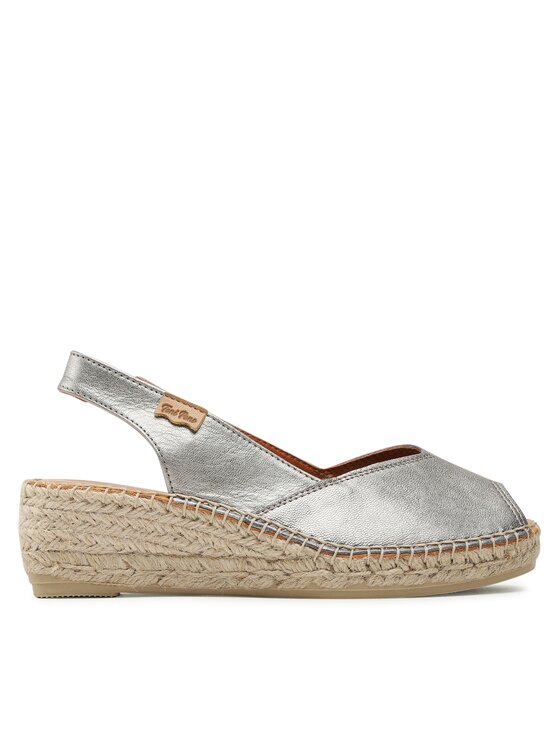 Espadrile Toni Pons Bernia-P Argintiu