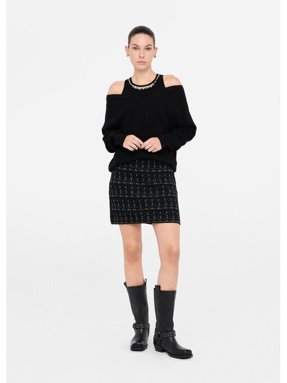 Liu Jo Liu Jo Maglione MF5126MA85Q22222 Nero Regular Fit