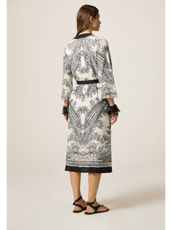 Oltre Oltre Bluzka 2479J000717N0S1 Czarny Baggy Fit