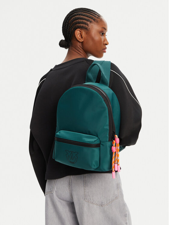 PINKO PINKO Rucksack Backpack Travel PE 25 PLTT 105114 A29U Türkisfarben