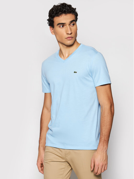 Lacoste T-shirt TH6710 Plava Regular Fit