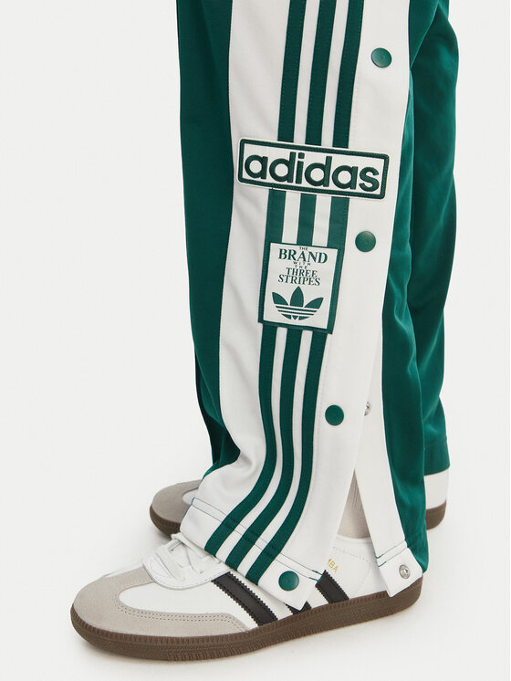 adidas adidas Teplákové nohavice Adibreak KD6327 Zelená Loose Fit
