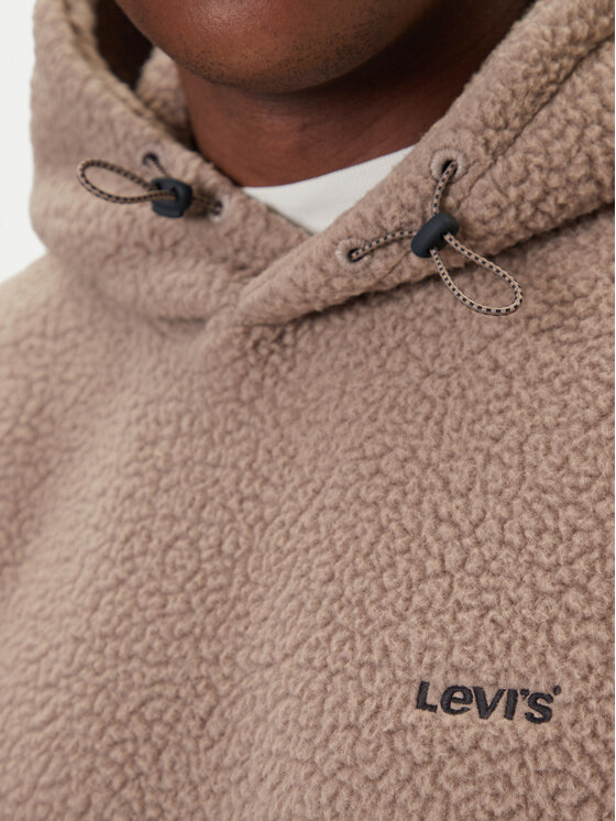 Levi's® Levi's® Mikina Cozy Up A1034-0028 Écru Relaxed Fit