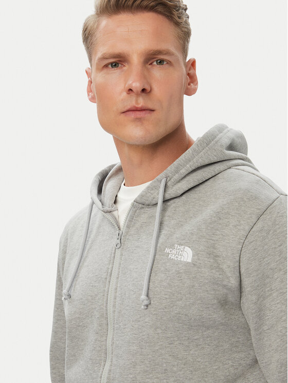 The North Face The North Face Pulóver Evolution Simple Dome NF0A8EU1 Szürke Regular Fit
