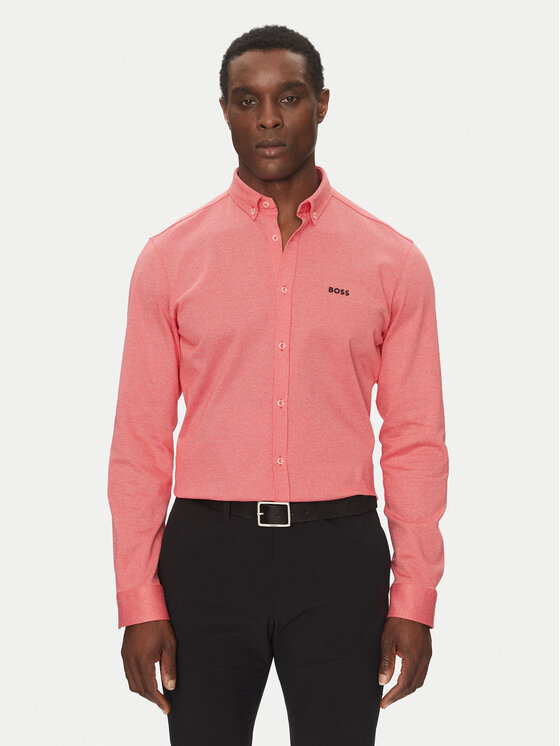 BOSS BOSS Сорочка 50533163 Червоний Regular Fit