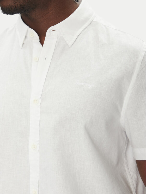 Mustang Mustang Camicia Berkeley 1016464 Bianco Regular Fit