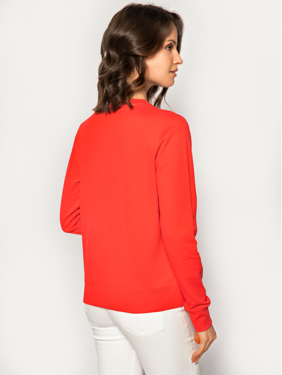 Calvin Klein Calvin Klein Μπλούζα Core Logo K20K202017 Πορτοκαλί Regular Fit