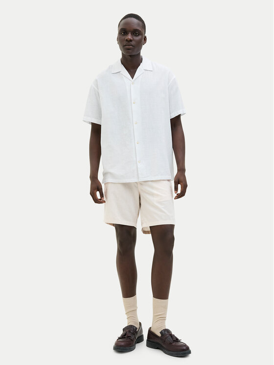Jack & Jones Jack & Jones Pantalon scurți din material Stace Summer 12248627 Bej Regular Fit