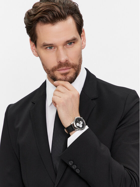 Armani Exchange Armani Exchange Ročna ura Dante AX1872 Črna