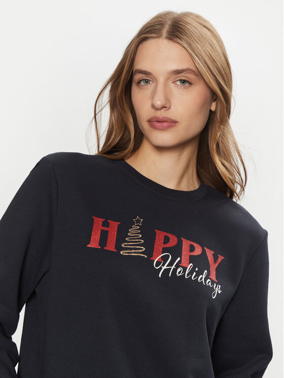 ONLY ONLY Sweatshirt Nora 15331079 Dunkelblau Regular Fit