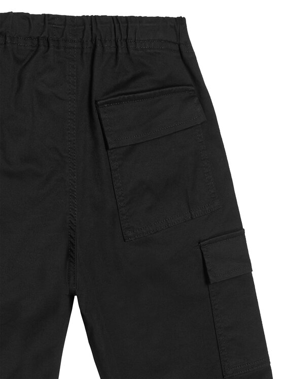 United Colors Of Benetton United Colors Of Benetton Bavlnené nohavice 4XZXCF04I Čierna Loose Fit