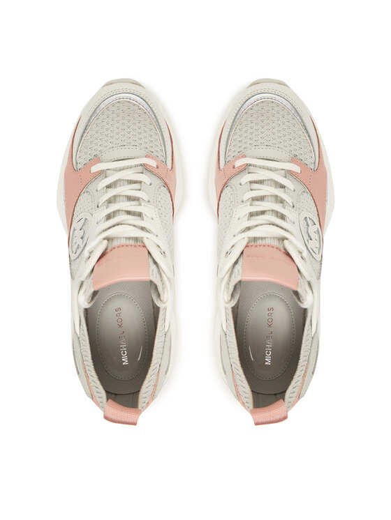 MICHAEL Michael Kors MICHAEL Michael Kors Сникърси Zuma Knit Trainer 43S6ZUFS1D Розов