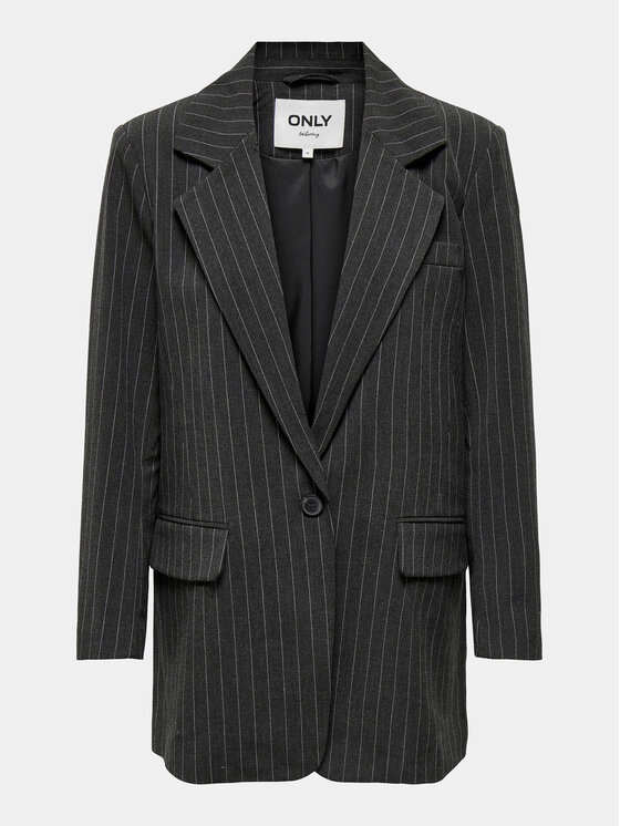 ONLY ONLY Švarkas 15304268 Pilka Oversize