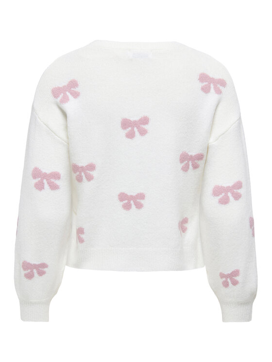 ONLY ONLY Pullover Bora 15360712 Weiß Regular Fit