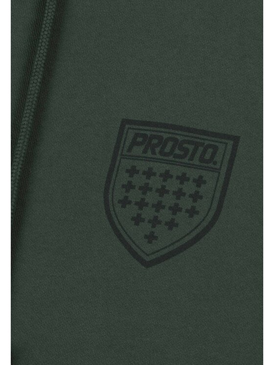 PROSTO. PROSTO. Bluza Shield Zielony Regular Fit