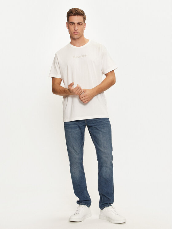 Calvin Klein Underwear Calvin Klein Underwear T-krekls 000NM2748E Balts Regular Fit