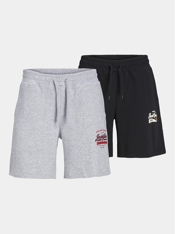 Jack&Jones Jack&Jones Set 2 para sportskih kratkih hlača Logo 12257015 Šarena Comfort Fit