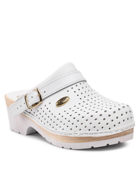 Şlapi Scholl F20176 Clog 1065 Alb