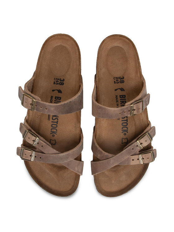 Birkenstock Birkenstock Šlepetės Franca 1015931 Ruda