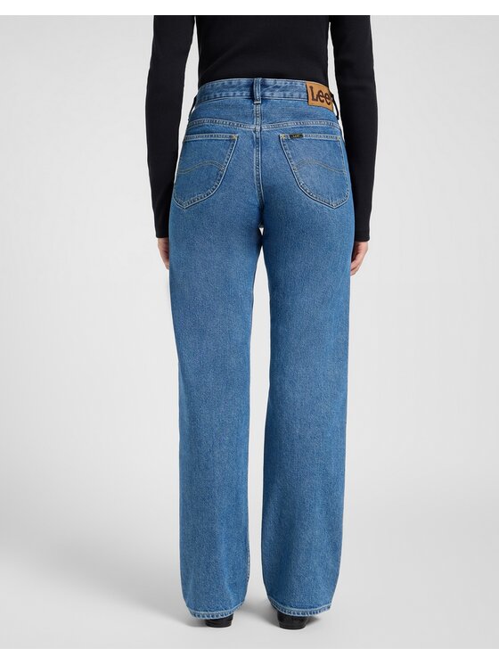 Lee Lee Jeans Rider Classic Blu Straight Leg
