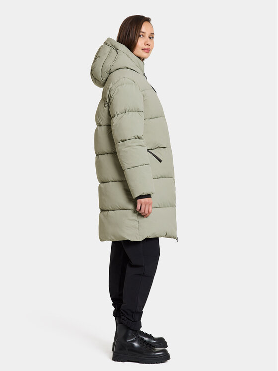 Didriksons Didriksons Striukė Nomi Wns Parka 3 504832 Žalia Regular Fit