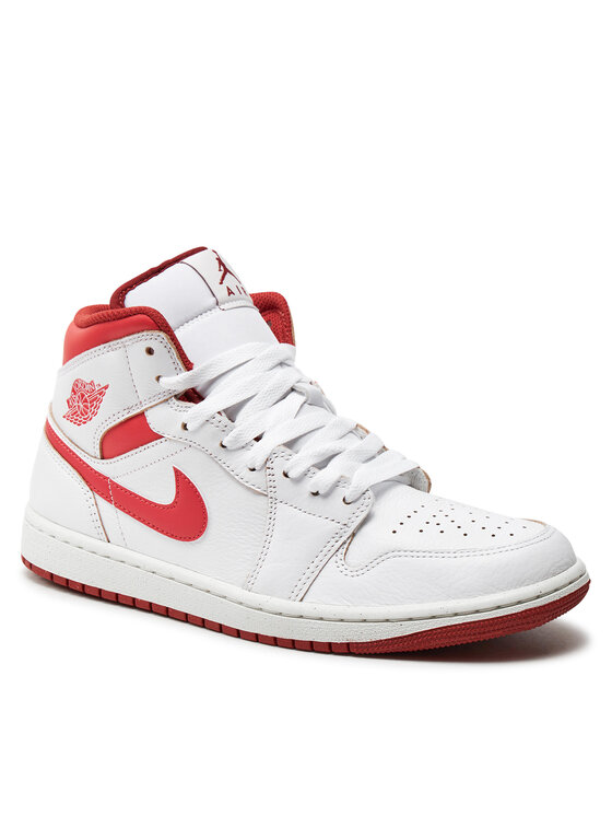 Nike Nike Sneakersy Air Jordan 1 Mid Se FJ3458 160 Biela